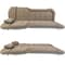 Wakeman Inflatable Mattress - Car Air Mattress for SUV/Tent with Aux Pump & 2 Pillows by Wakeman Gray 75-CMP1144 - alternate 9